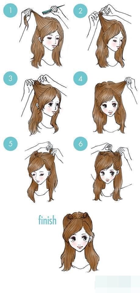 Những kiểu tóc đơn giản siêu dễ làm giúp bạn gái xinh hơn