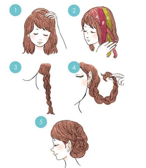Những kiểu tóc đơn giản siêu dễ làm giúp bạn gái xinh hơn