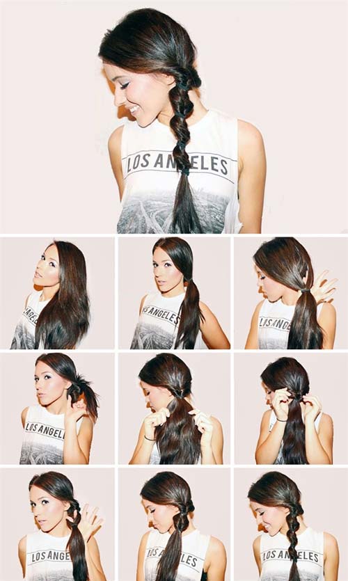 10 kiểu tóc thắt bím cực đẹp phối với đồ mùa đông cực yêu cho phái nữ