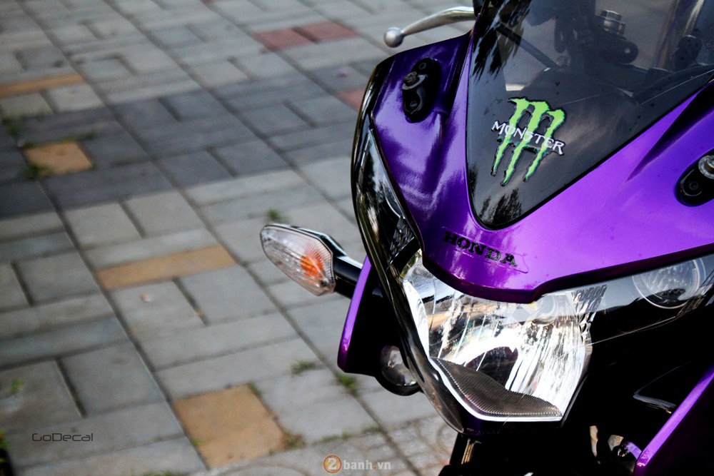 Honda cbr150 phiên bản candy violet lạ mắt