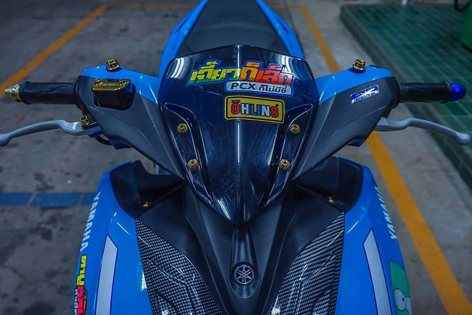 Nvx 155 độ phong cách drag chất cá tính của biker thailand