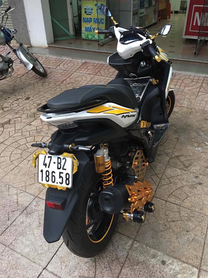 Yamaha nvx 155cc với khối trang bị hoàng kim độc đáo